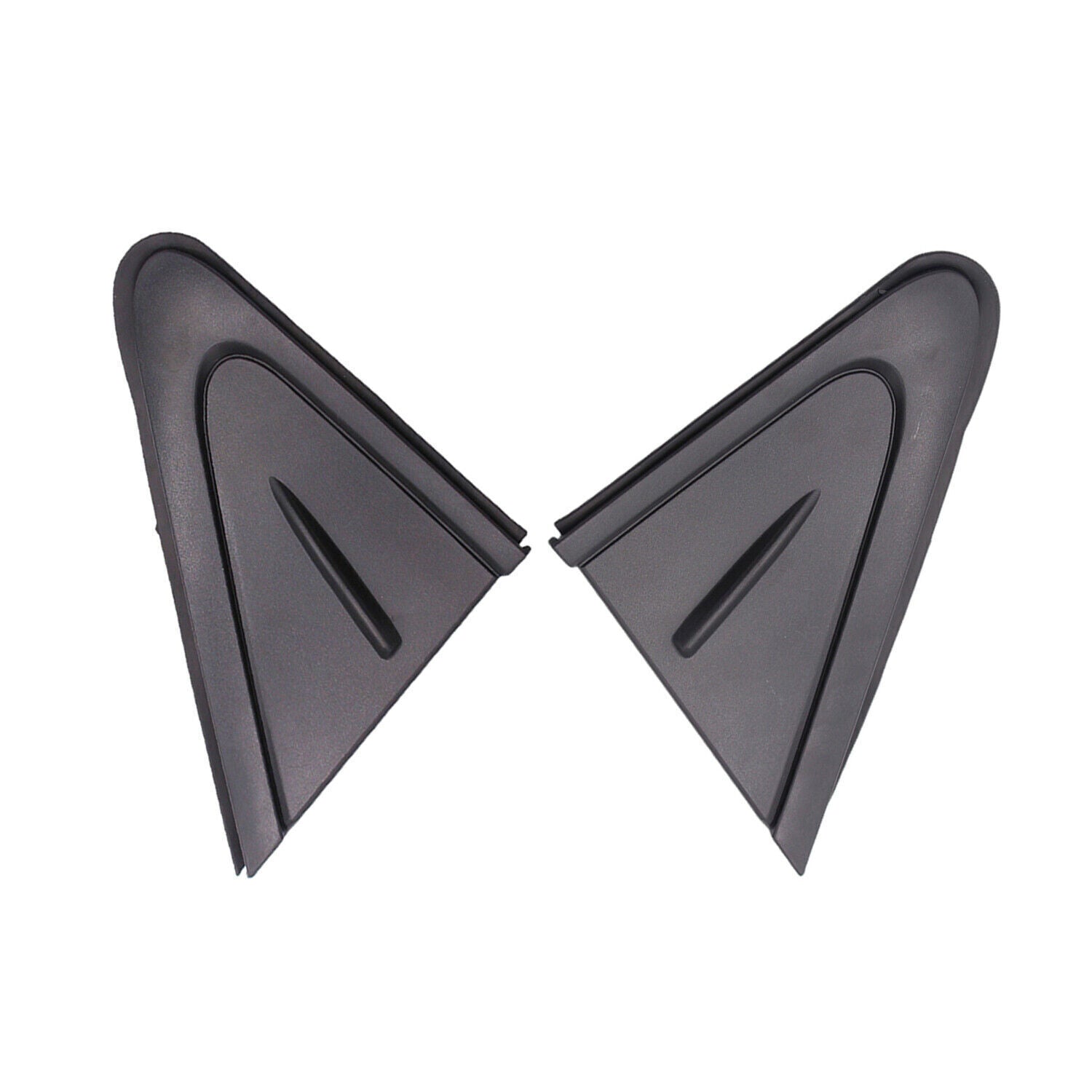2X Side Mirror Fender Corner Triangle Cover Trim for Toyota for Corolla 2019-2021