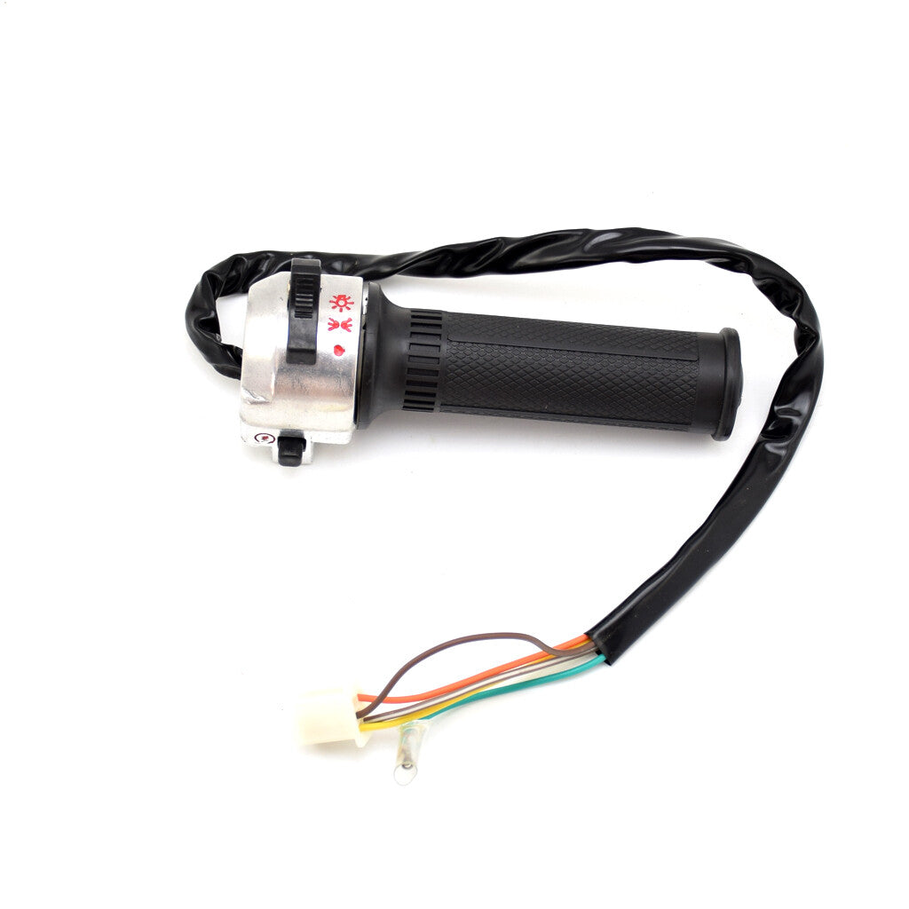 Throttle Grip Assembly Brake Lever Handlebar Grip Switch Wiring Harness 50CC Z50