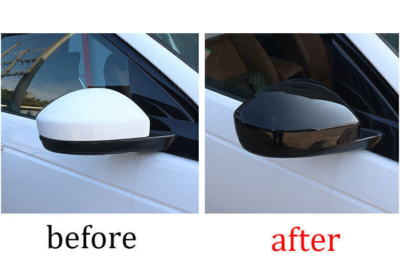 for Range Rover Velar 2018-23 Gloss Black Side Rear View Mirror Cap Cover Trim
