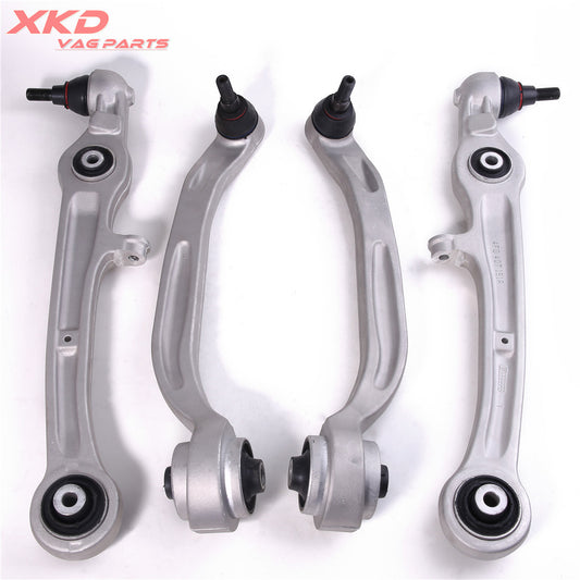 4 Control Arm + Ball Joint Kit for Audi A6 2005 - 2011 4F0407151A 4F0407693H