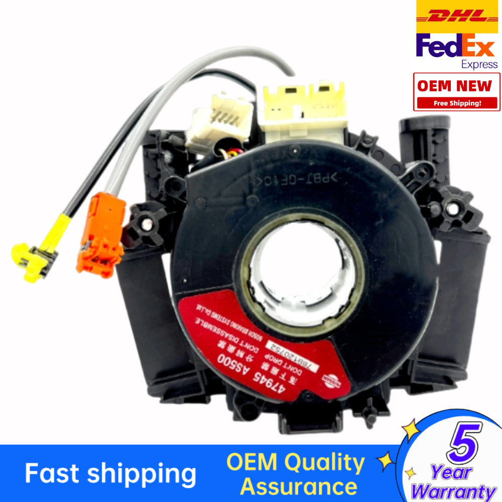 (2-line) Clock Spring with Tipped Sensor Assembly 2001 - 2010 for INFINITI