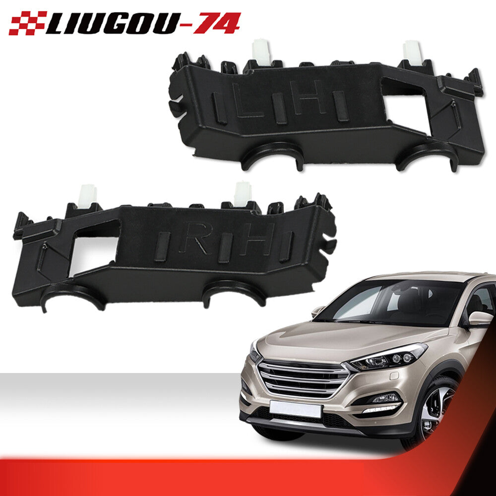 1 pair of front bumper cover retainers LH and right-hand side fits 2016-2021 for Hyundai for Tucson .