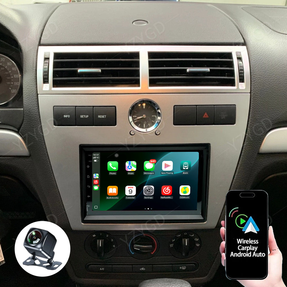 for Lincoln Milan 2006-2009 Stereo Android Auto Carplay Car Radio GPS Screen DSP