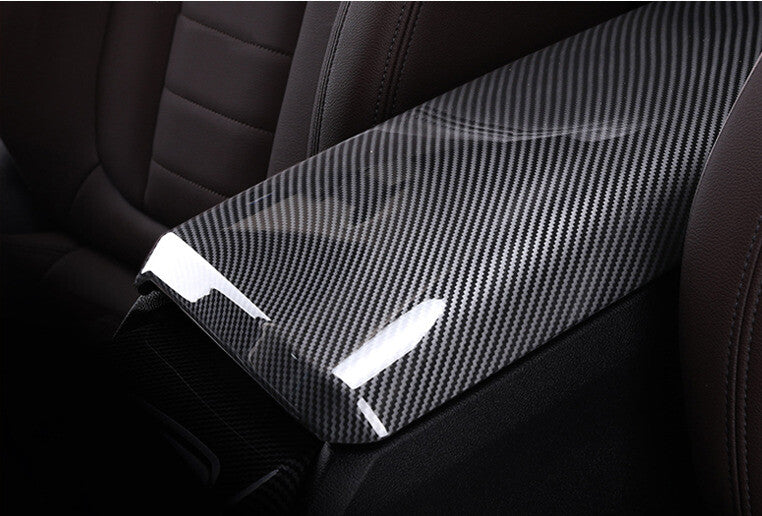 Storage Box Trim Central Console Carbon Fiber 1PC for BMW 3 Series G20 2019-2022
