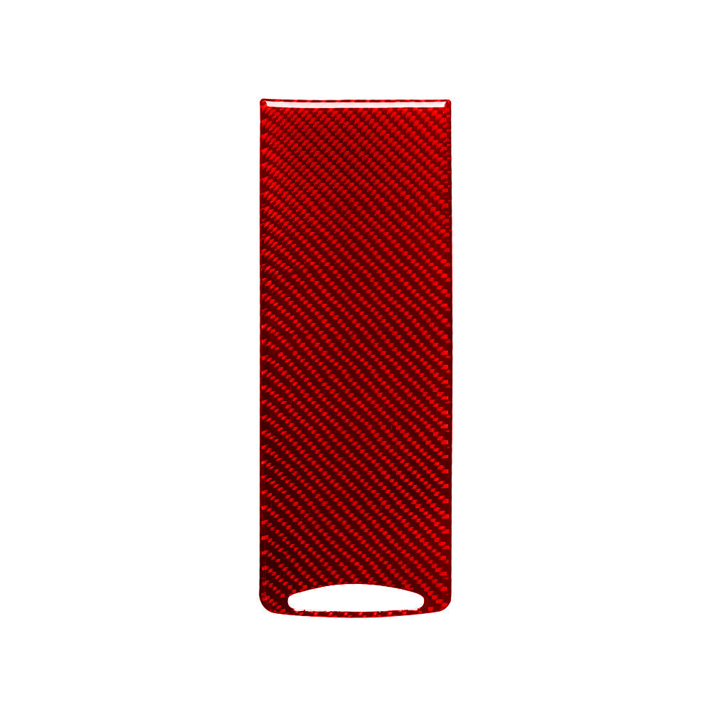 Red Carbon Fibre Cup Holder Trim For Land for Range Rover Sport 2014-2017