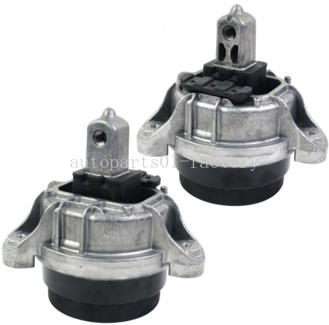 1Pair Front Left+Right Engine Mount Mounting Fit for BMW F07 F10 F11 F13 F06