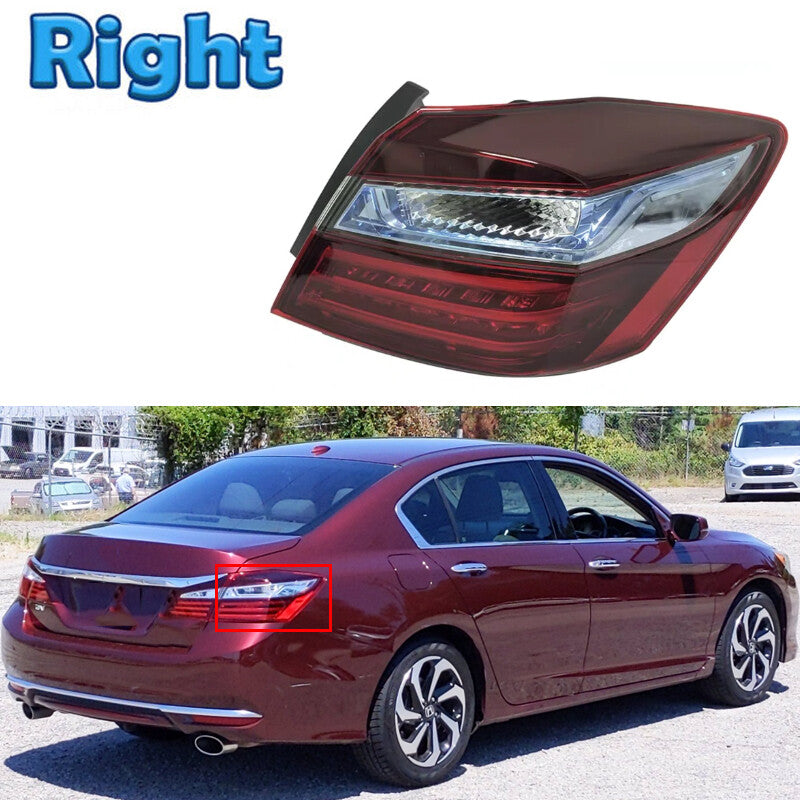 For 2016-2017 for Honda Accord Right Sedan Brake Lights Turn Signals Tail Lights