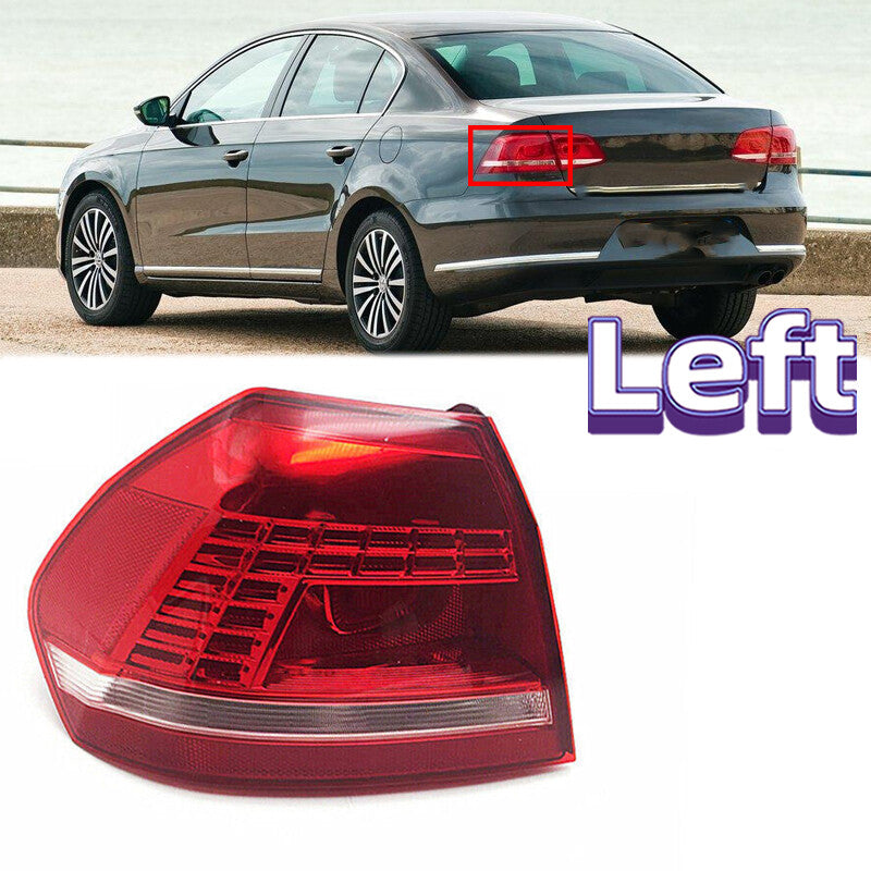 1Pcs Outside LED Tail Light Brake Lamp Left for VW for Volkswagen for Passat 2011-2015
