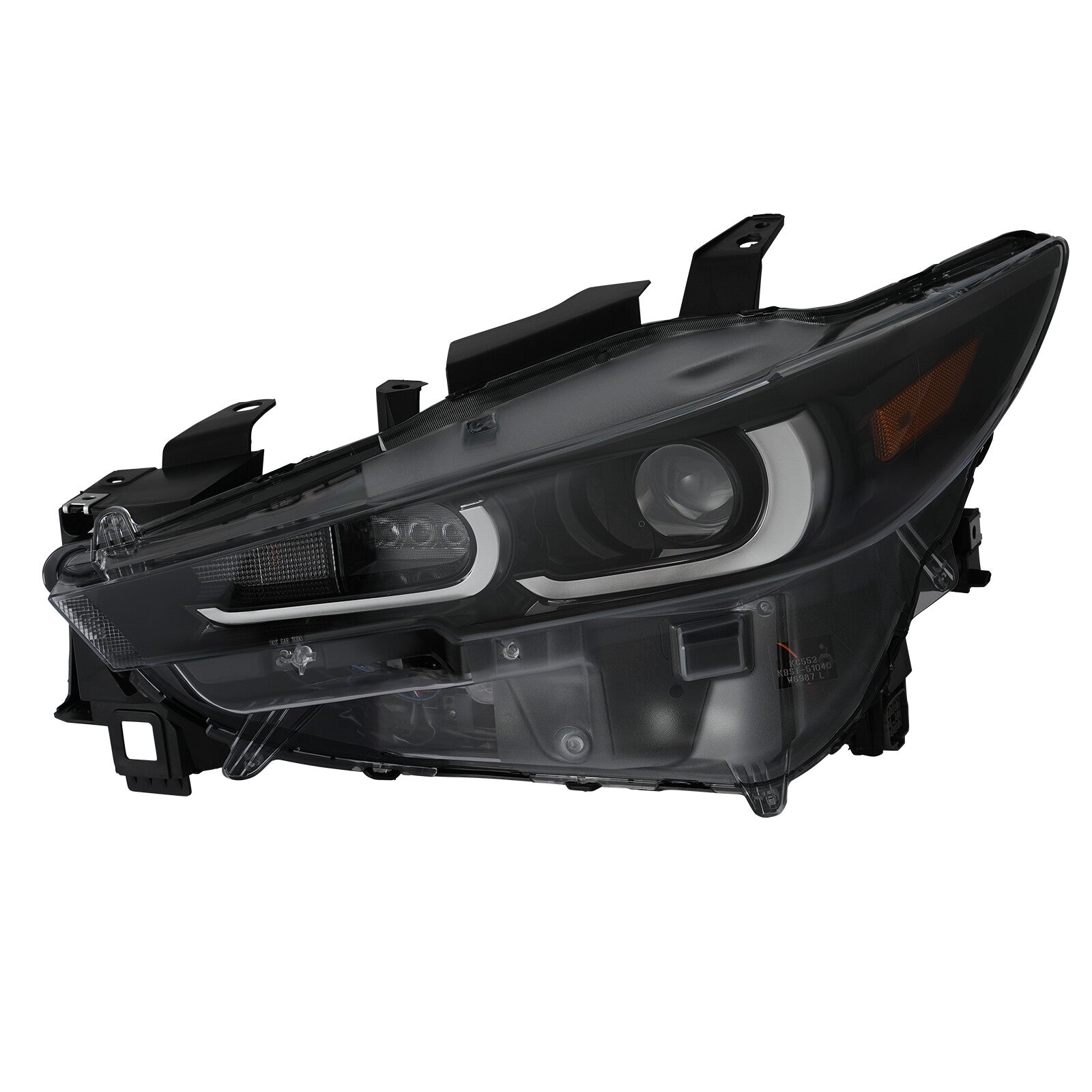 Full LED Non-AFS Headlights Headlamp Assembly Pair For 2022 2023 2024 for Mazda CX-5