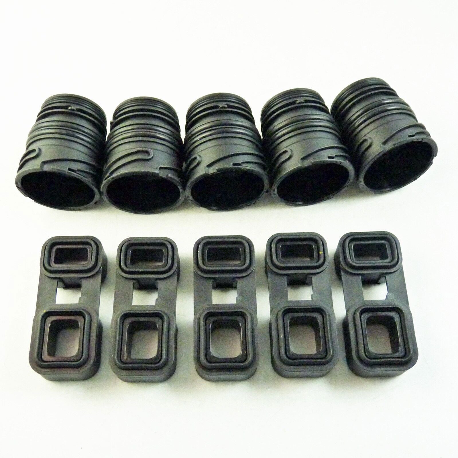 for BMW E53 E65 E66 E70 E71 E90 Set of 5 Mechatronic Sealing SLEEVE + ADAPTER