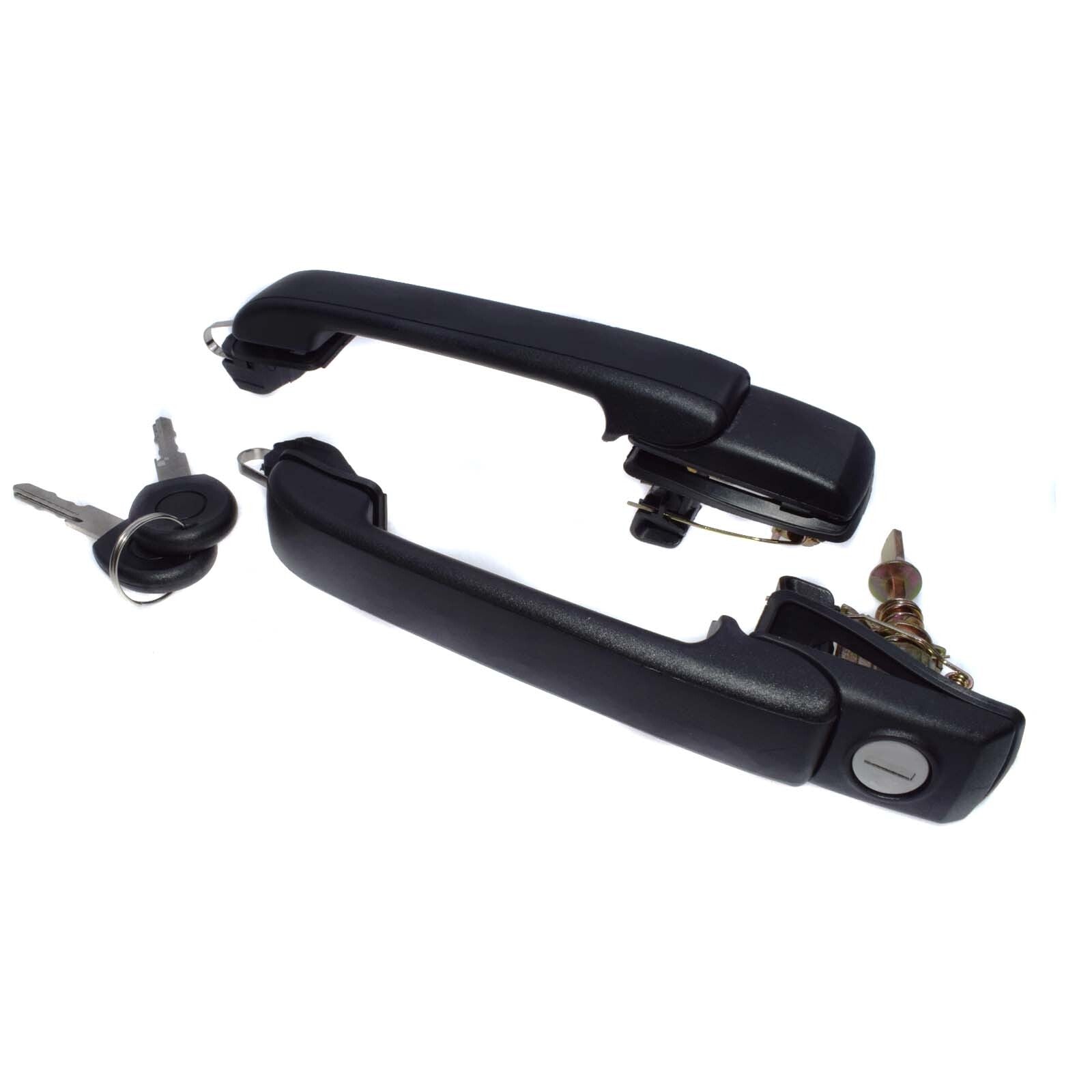 New front door handles with key set for left and right, suitable for Volkswagen for Jetta for Golf models 93-98.