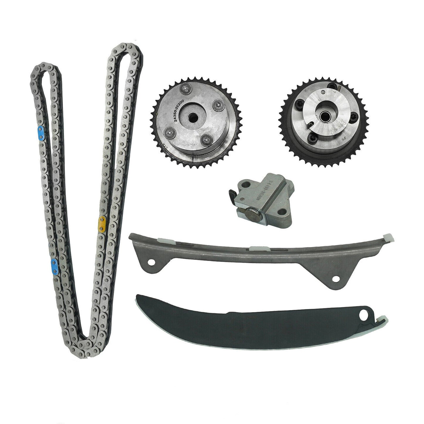 Timing Chain Kit Exhaust Intake CVVT Gear for Kia Soul for Hyundai for Elantra