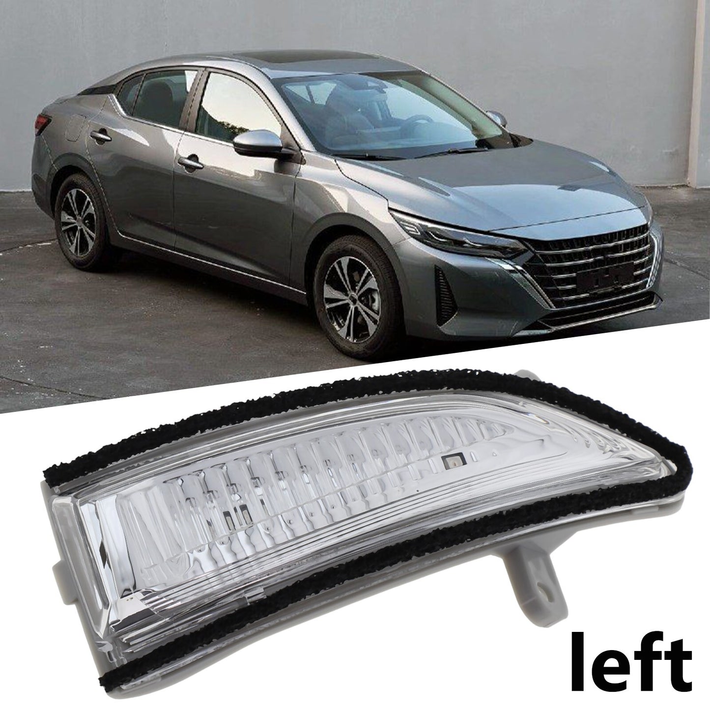 Left LED Side Mirror Light Turn Signal Light for Nissan Teana 13-16 26165-3RA0A