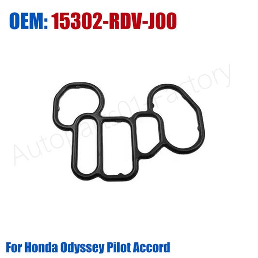 15302-RDV-J00 Oil Filter Solenoid Housing Gasket for Honda Odyssey Pilot Accord