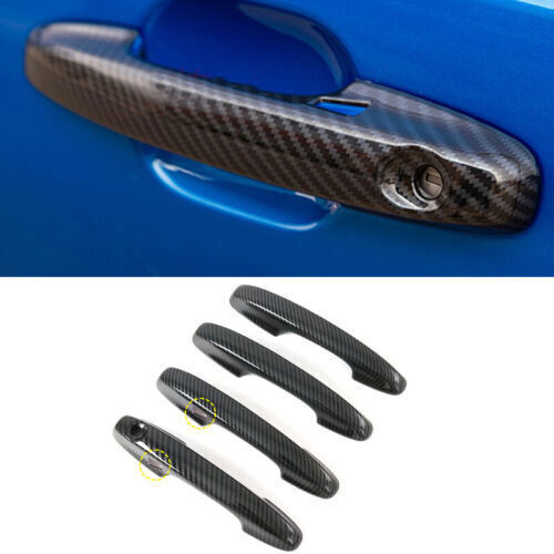 for Ford Escape 2020-2022 Carbon fiber Color ABS External Door handle Cover Trim