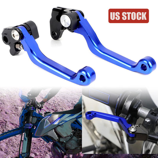 2X CNC Pivot Brake Clutch Levers for Yamaha YZ80 YZ85 2001-2014 TTR230 2003-2017