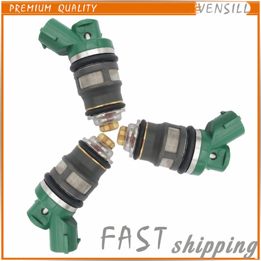 3Pcs Fuel Injector 2 Holes for Suzuki Outboard DF40 DF50 1999-2010 15710-87J00