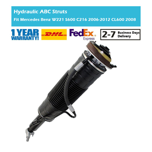 Front Right ABC Hydraulic Shock Strut Fit for Mercedes S-Class C216 W221 2005-2013