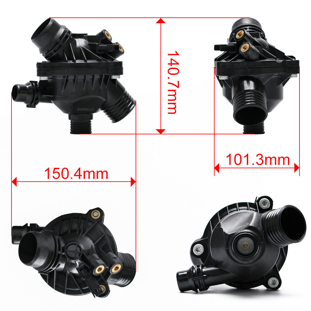 Electric Water Pump  Thermostat For 06-13 for BMW E90 325i 328i 525i 528i X3 X5 Z4