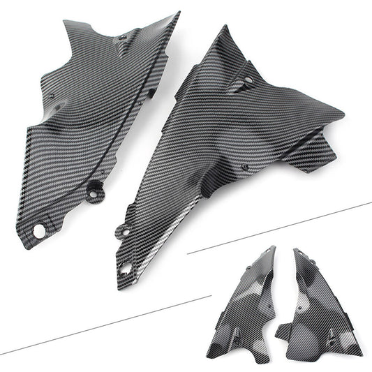 Carb Fiber Pattern Front Dash Air Tube Trim for YAMAHA YZF-R1 YZF R1 04-06