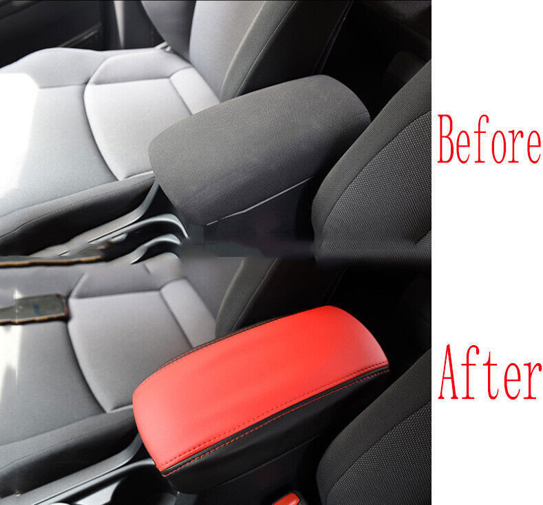 1P Leather Middle Console Armrest Box Cover Trim for Toyota for Corolla Cross 22-24
