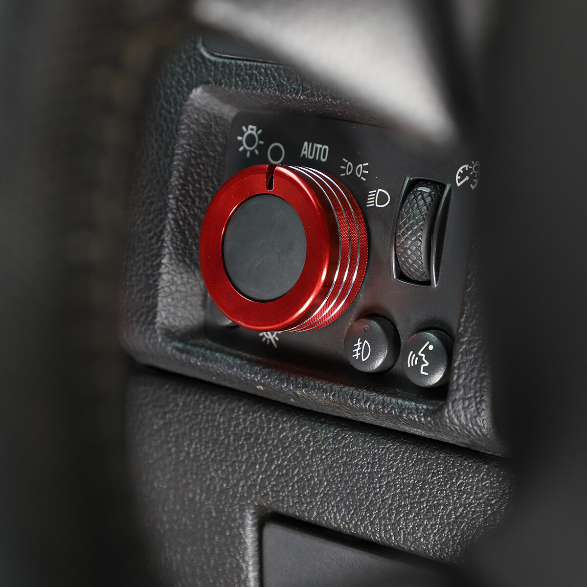 2-Piece Black Front Fog Light Covers, Fog Light Frames, and Bezel Trim for Hummer H2 (2003-09-)