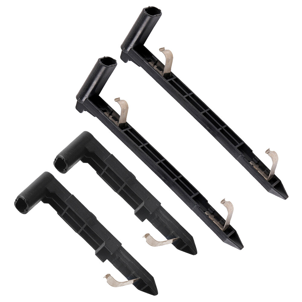 4Pcs Headlight Anchor Plug 30763155 30763154 Black for Volvo XC60 2010-2016