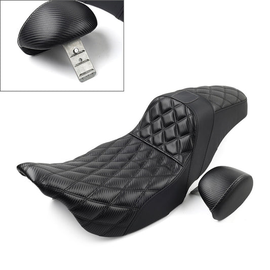 Two Up for Seat And Driver Backrest FIT for Harley Electra Street Glide FLHX FLHXS