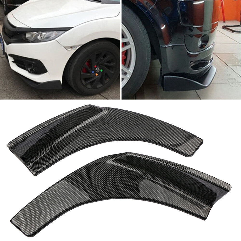 2-piece universal front bumper, side skirt, lip splitter, Kanard diffuser cover