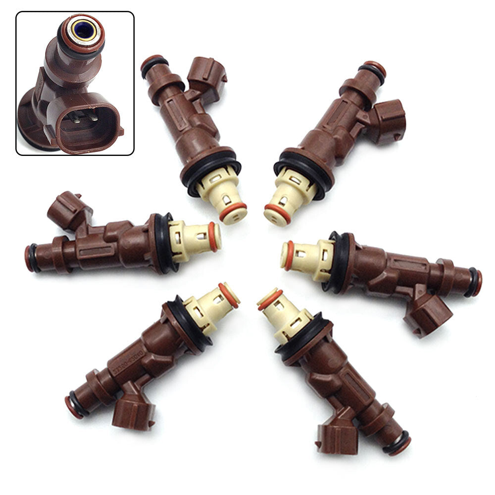 6-piece fuel injector 23250-62040 for Toyota Tacoma Tundra 4Runner 3.4L V6 1999-2004