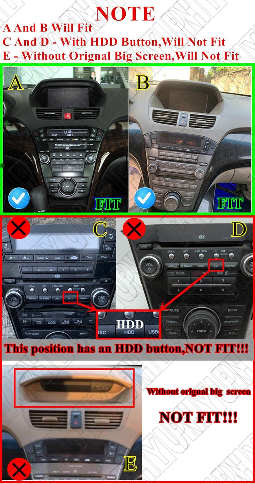 9 Android 12 Radio Stereo GPS Nav Head Unit WIFI for Honda for Acura for MDX 2007-2013