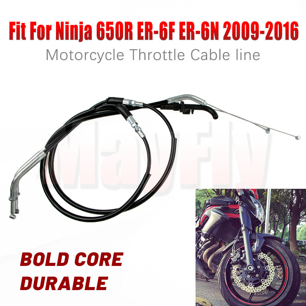 Fit for Kawasaki 650R ER-6F ER-6N 2009-2016 Motorcycle Throttle Cable line
