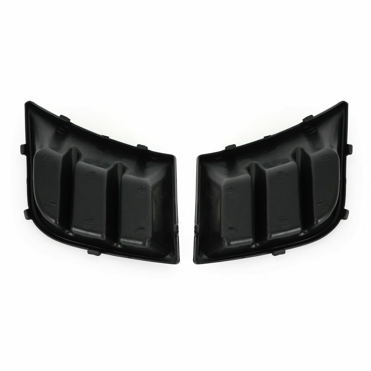 2xFront Right Left Bumper Fog Grille Cover for Peugeot 107 2009-12 No Light Hole
