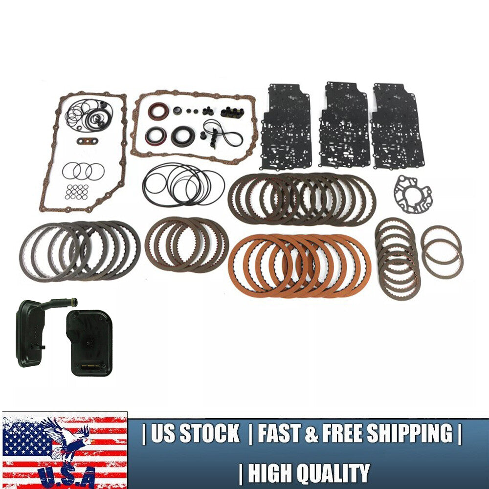 6L80 6L90 6L80E 6L90E Transmission Master Rebuild Kit W/Gaskets Filter Friction