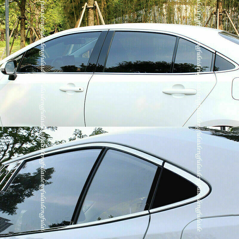 for Toyota for Corolla Sedan 2019-2023 Chrome Door Window Frame Molding Trim Strips