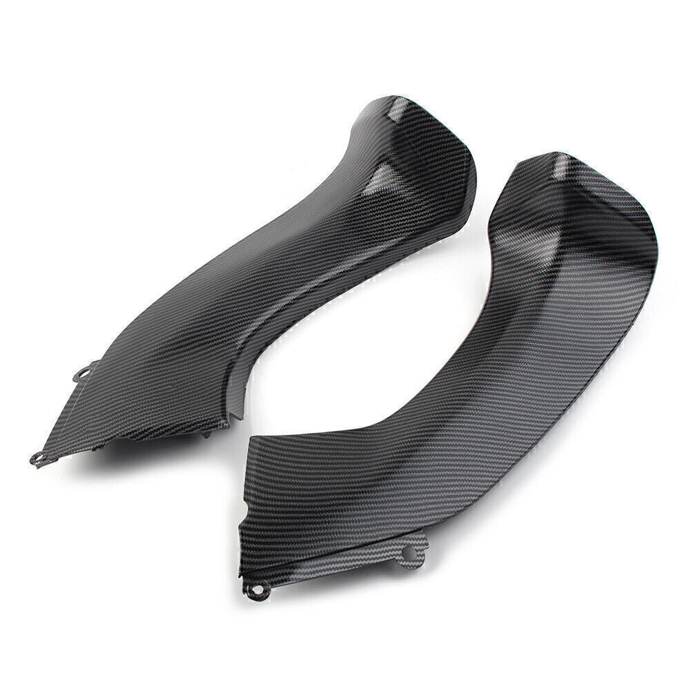 Front Dash Air Intake for Ram Fairing Fit for KAWASAKI ZX-10R 06-07 Carbon Fiber Pattern