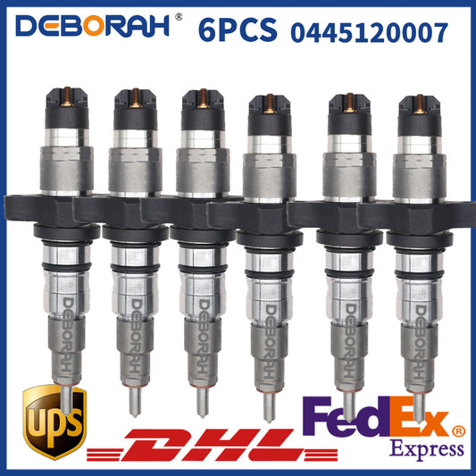 6X 0445120007 Rail Fuel Injector 0986435508 for FORD for IVECO for VW