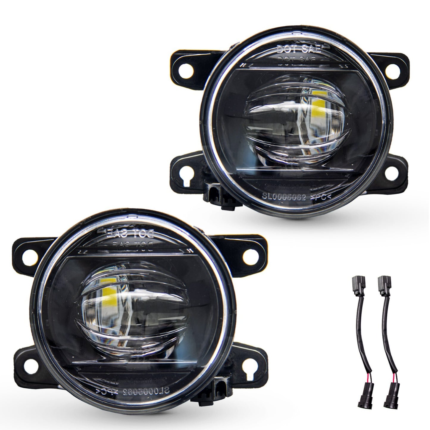 LED fog lights suitable for Honda Accord Coupe 2DR 13-15 / for Civic 13-21 / Fit 2015-2020 L+R