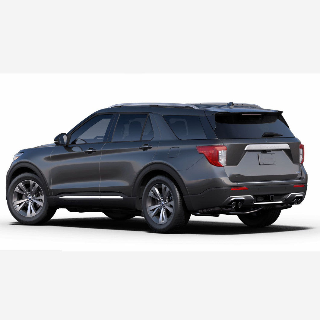 for Ford Explorer 2020-2022 Chrome Outer door body side molding cover Strip trim