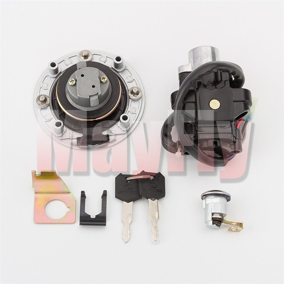Fit For DL650 DL1000 V-Storm Ignition Switch Lock Fuel Gas Cap Cover for Seat Key