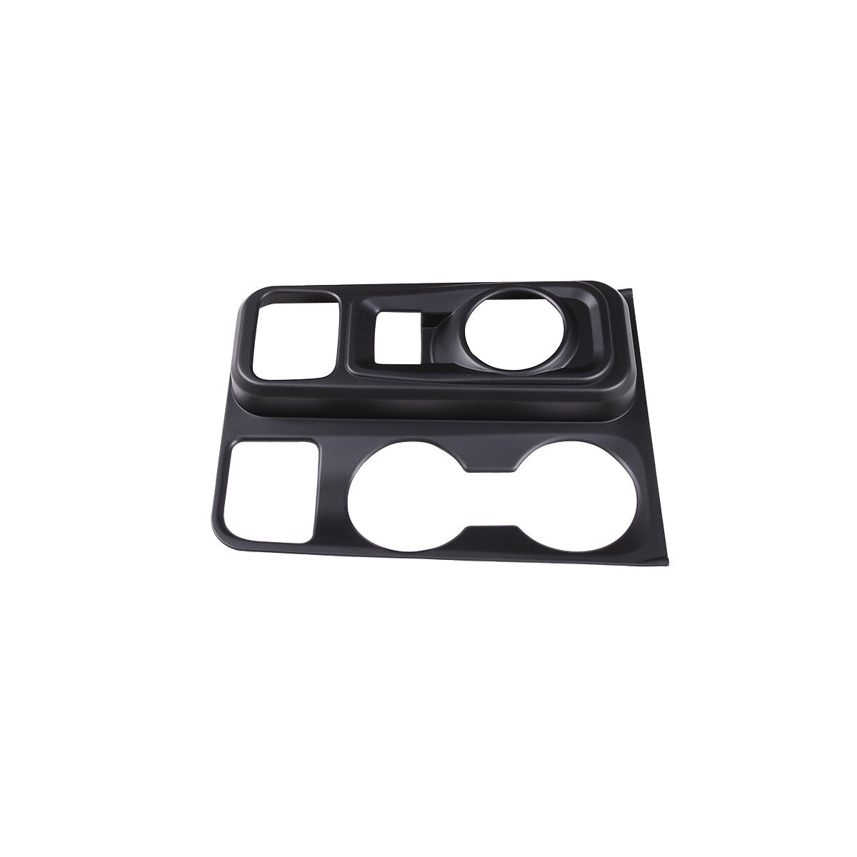 2-pack ABS glossy black exterior door cup protectors for Corvette C7 2014-2019