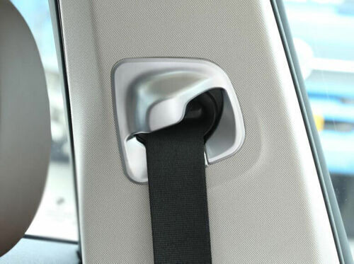Interior for Seat Belt Buckle for BMW 5 Series G30 2018-2022 ABS Silver Cover Trim