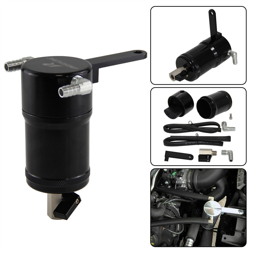 Oil Catch Can Reservoir Tank Billet For 11-17 for Ford EcoBoost F-150 5.0L Explorer