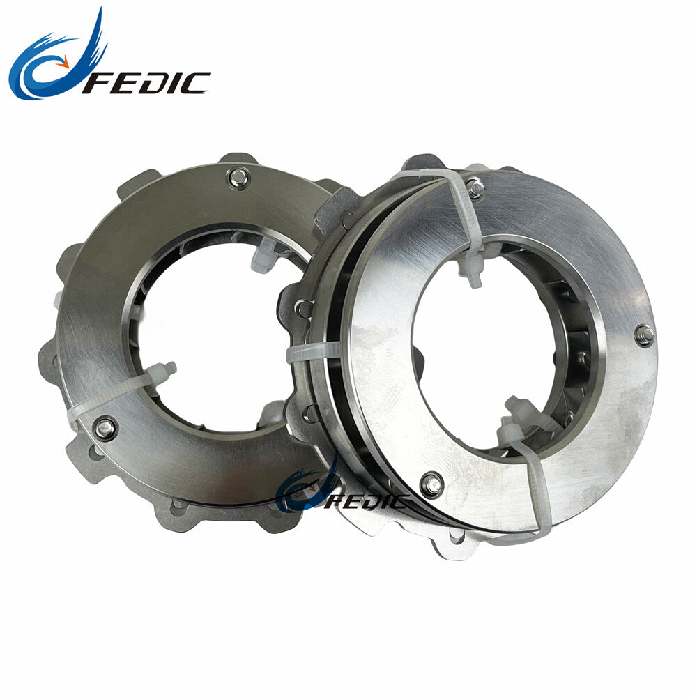 Twin Turbo Nozzle ring 755299 755300 for VW Touareg V10 TDI Rechts 230 Kw AYH