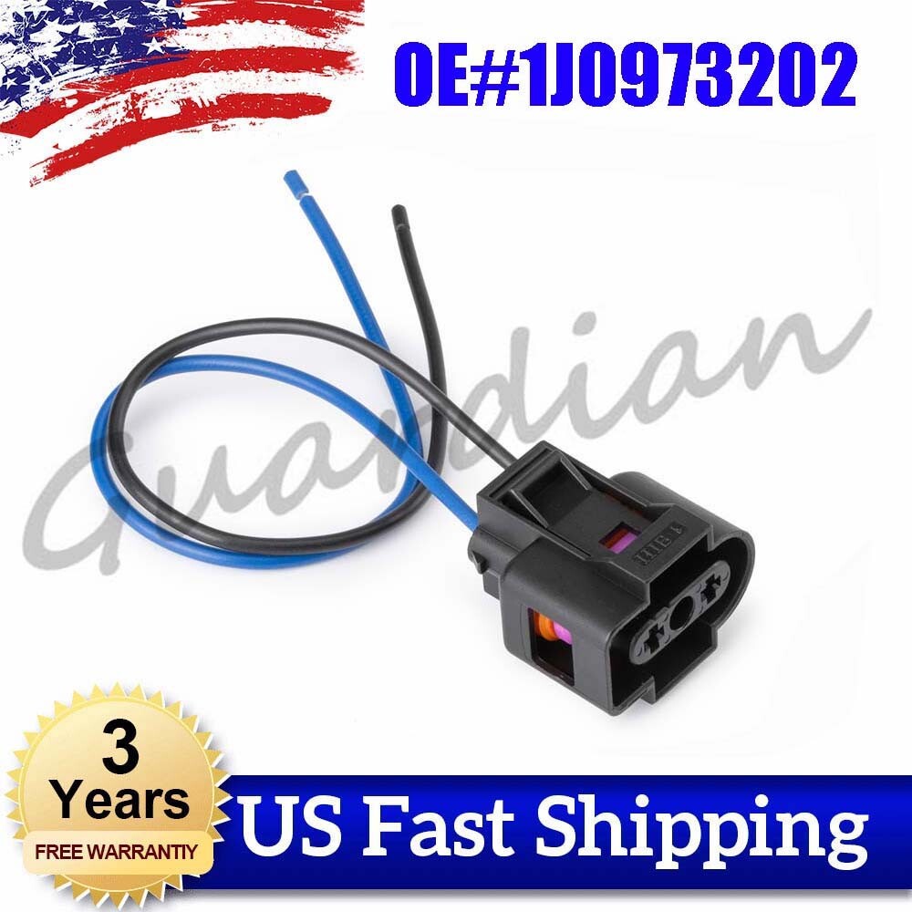 Coolant Tank Reservoir Sensor Connector Pigtail 1J0973202 for VW Beetle for Golf