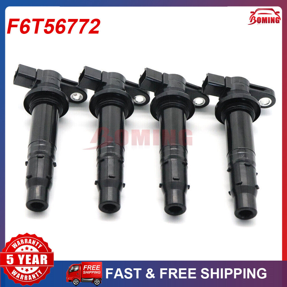 4PCS New Ignition Coils F6T56772 for Yamaha XT1200Z Super Tenere 2010-2015