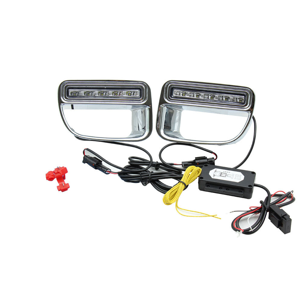 LED DRL Fit for BMW for Mini Countryman 2012 2013 Daytime Running Light Fog Lamp W/ Turn