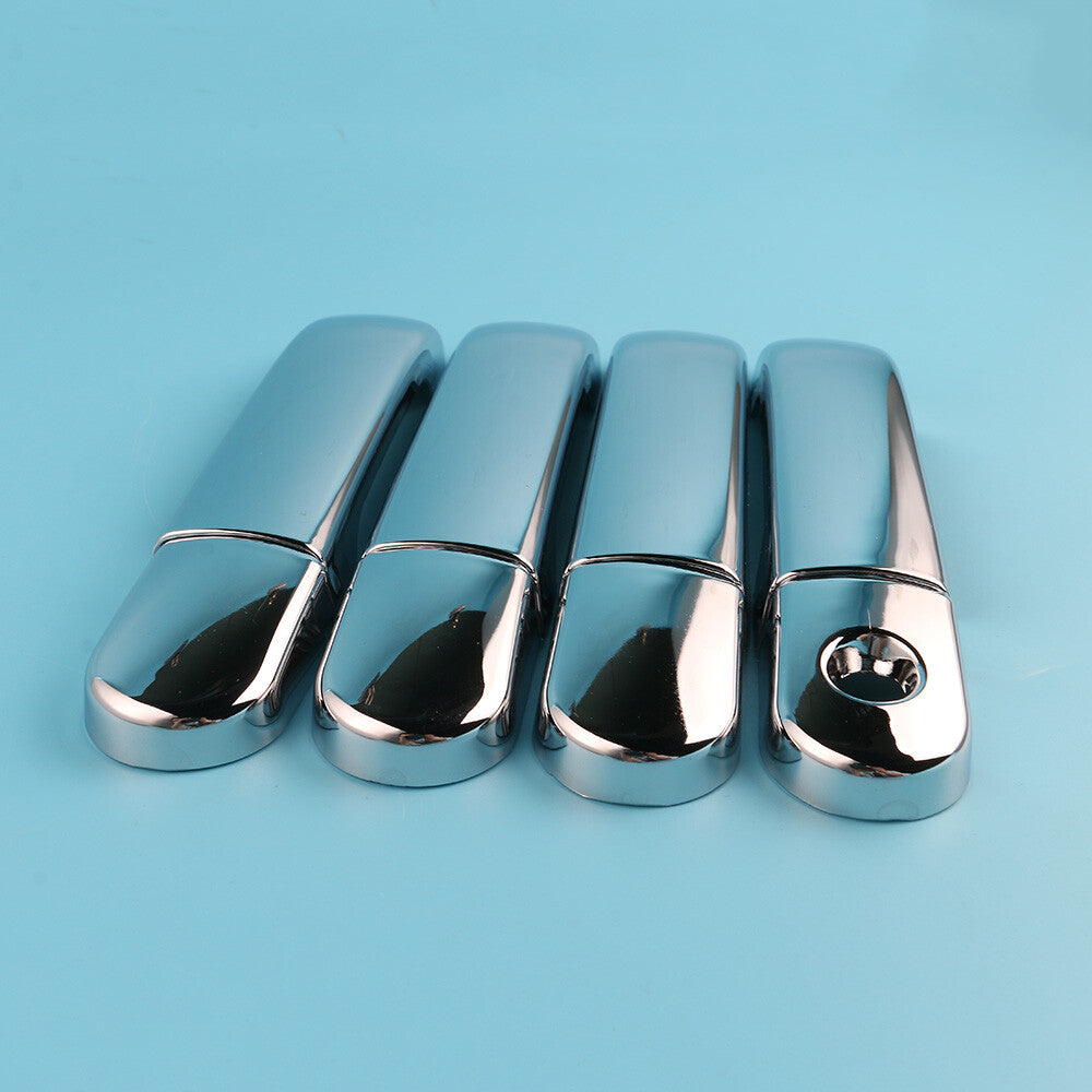 4X Chrome Door Handle Cover for Nissan Versa Tiida Latio 2007-12 Livina 2009-13