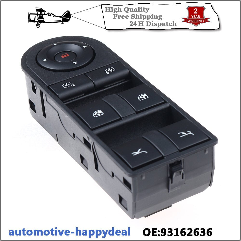 Electric Master Window Control Switch for Vauxhall for Opel Tigra Twintop 2004-2016