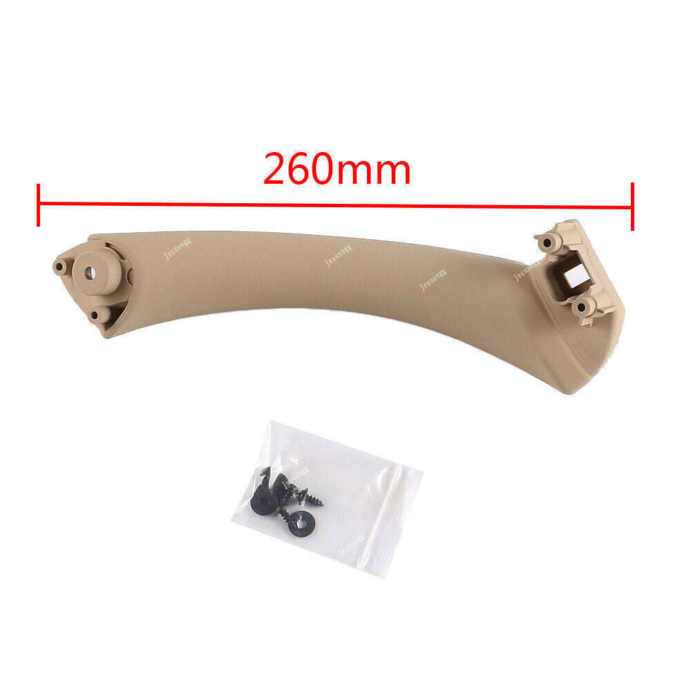 Right side Inner Door Panel Handle Pull Trim Beige for BMW E90 E91 3Series 06-12